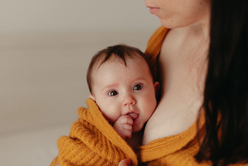 Sesion primeros meses bebe