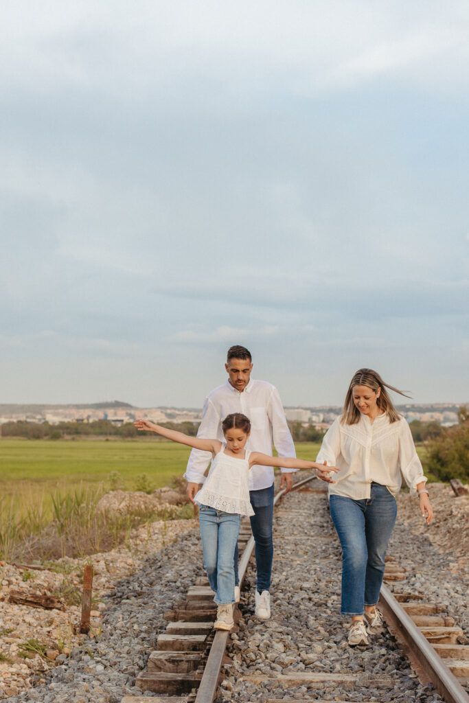 Sesion de fotos familia Arganda